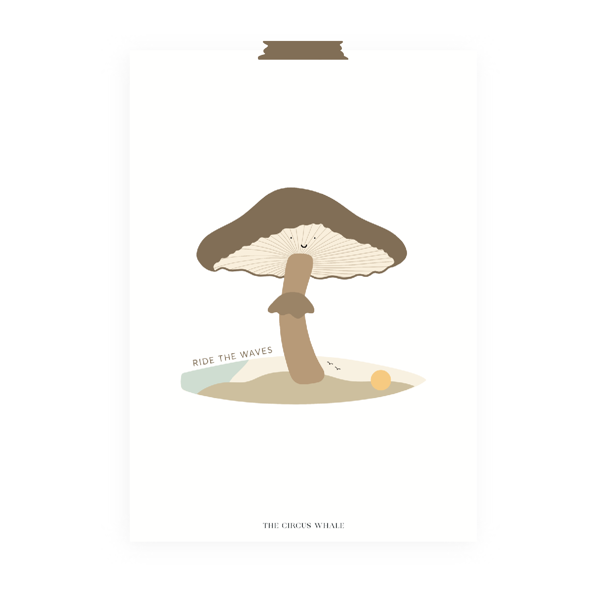 Mushroom Sticker