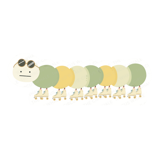 Caterpillar Sticker