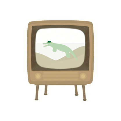 Crocodile Sticker