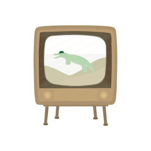 Crocodile Sticker