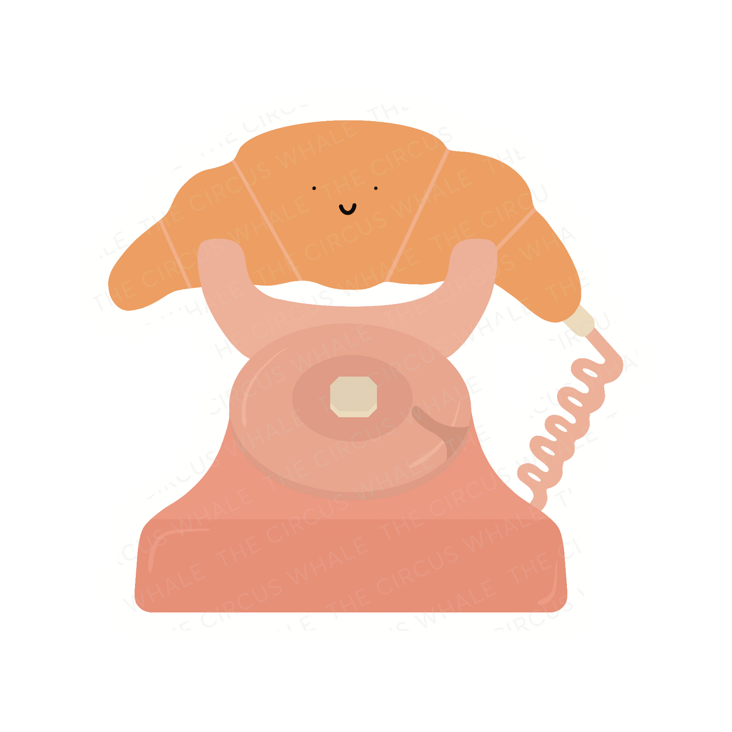 Croissant Sticker