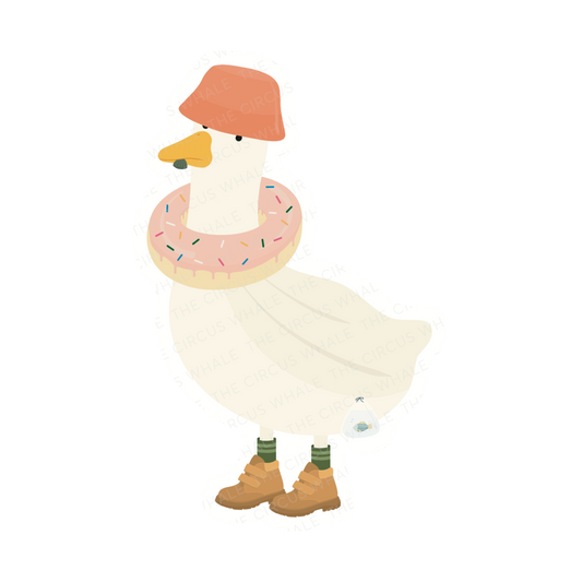 Duck Sticker