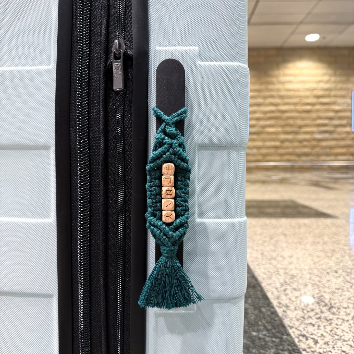 Customisable Boho Luggage Tag