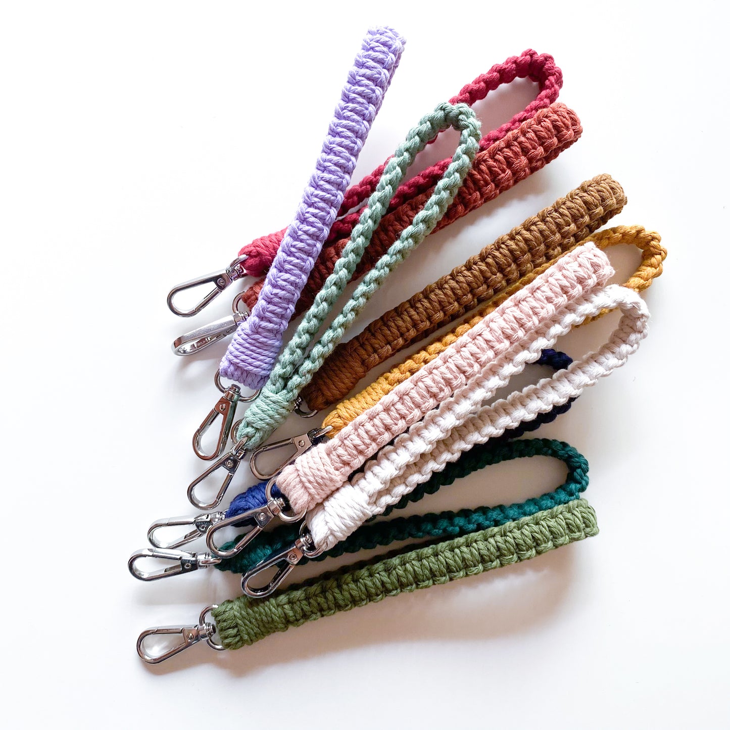 Customizable Boho Wristlet Keychain