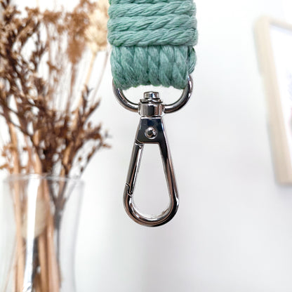 Customizable Boho Wristlet Keychain