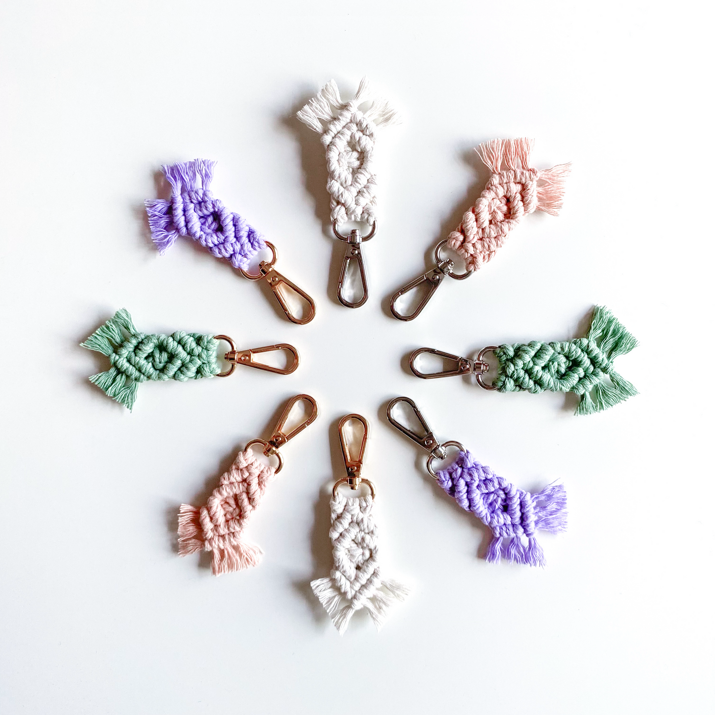 Customizable Mini Boho Keychain