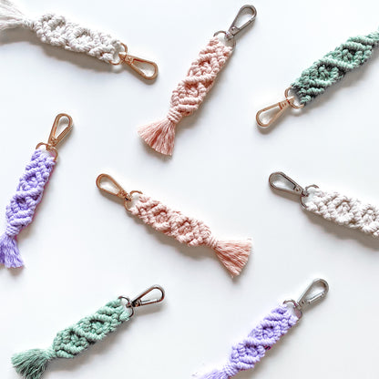 Customizable Boho Keychain