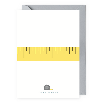 No One Measures Up To You Greeting Card