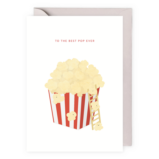 To The Best Pop Ever Greeting Card