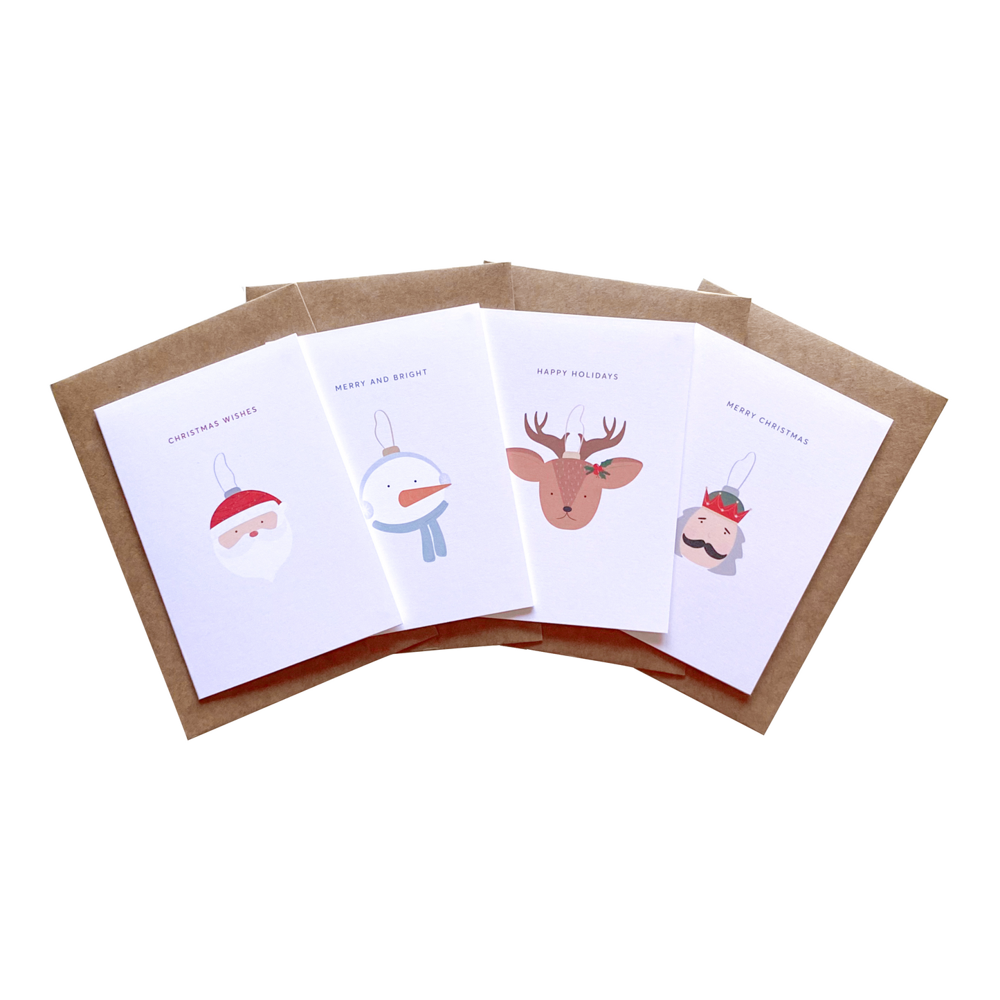 Santa Mini Christmas Greeting Card