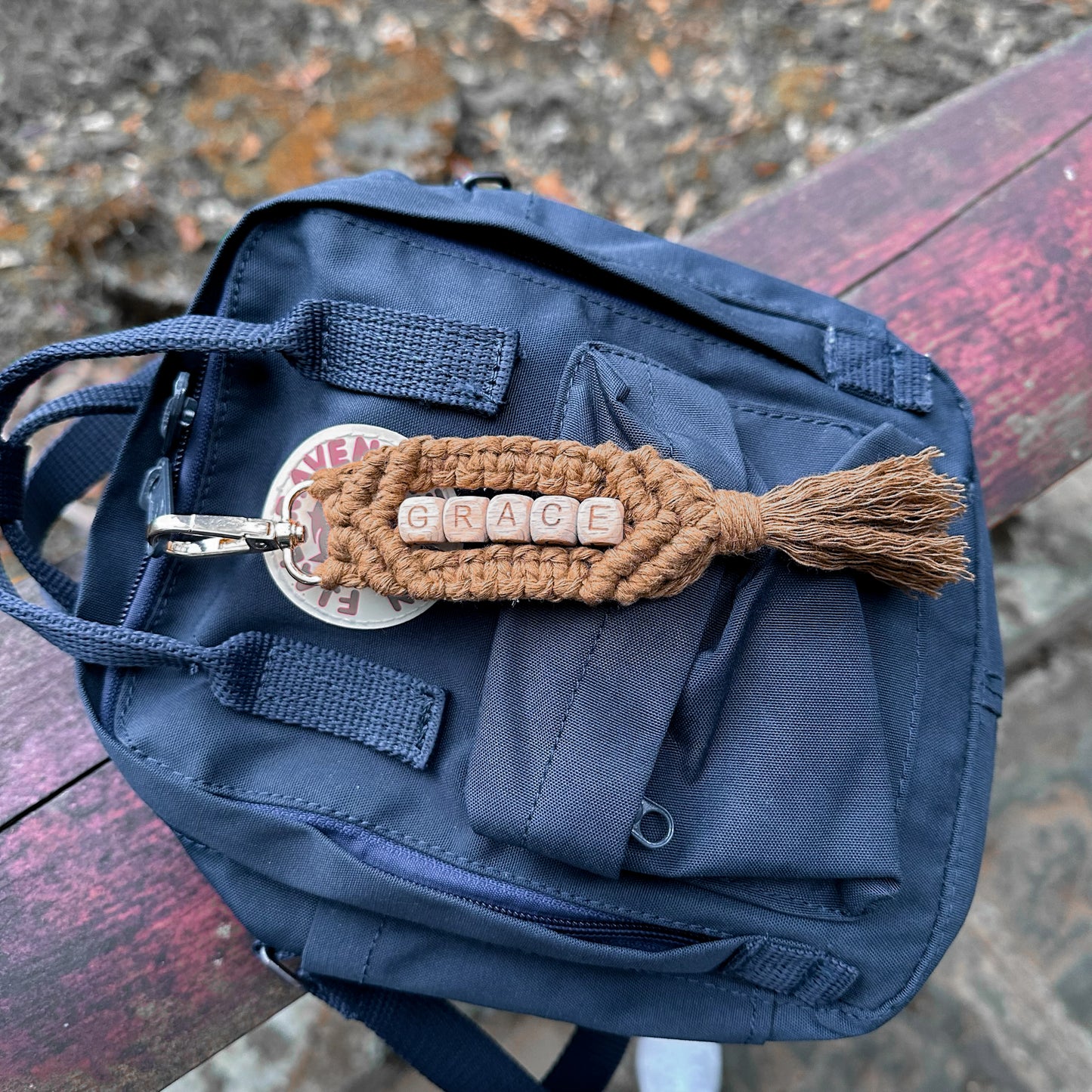 Customisable Boho Keychain