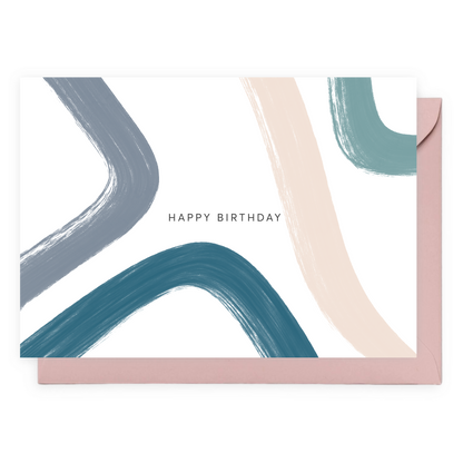 Abstract Custom Greeting Card