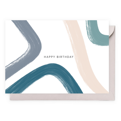 Abstract Custom Greeting Card