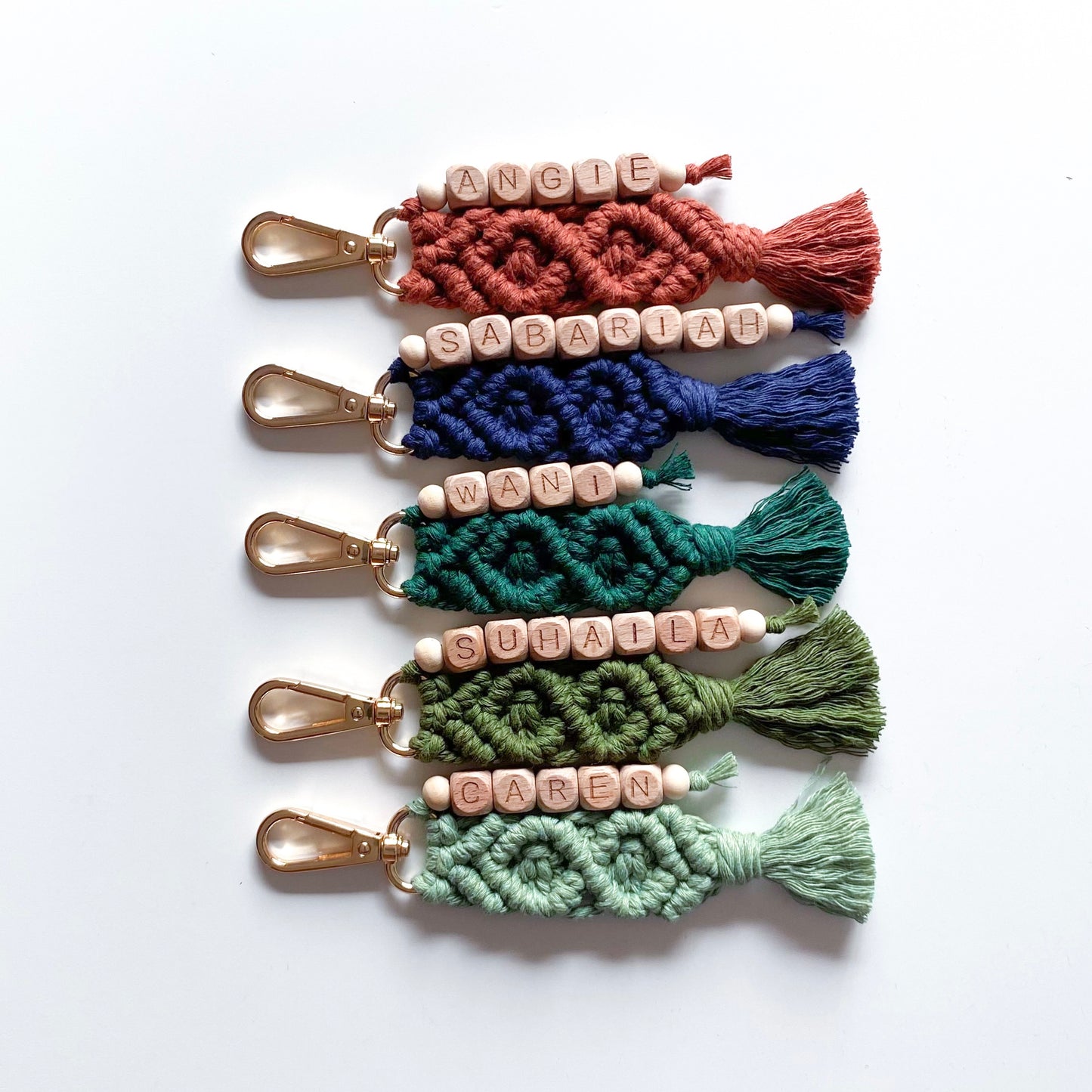 Customizable Boho Keychain