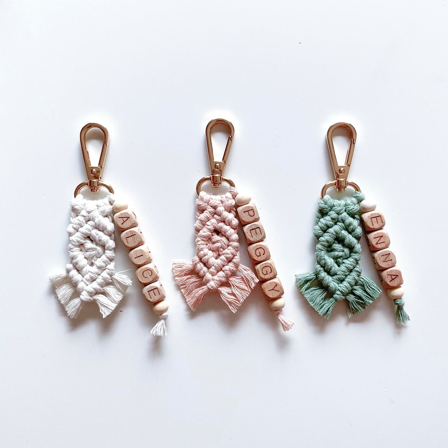 Customizable Mini Boho Keychain