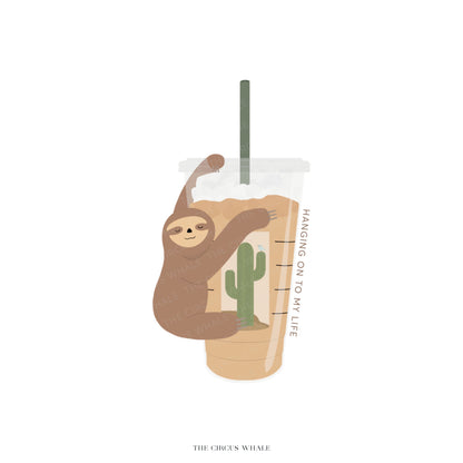 Sloth Art Print