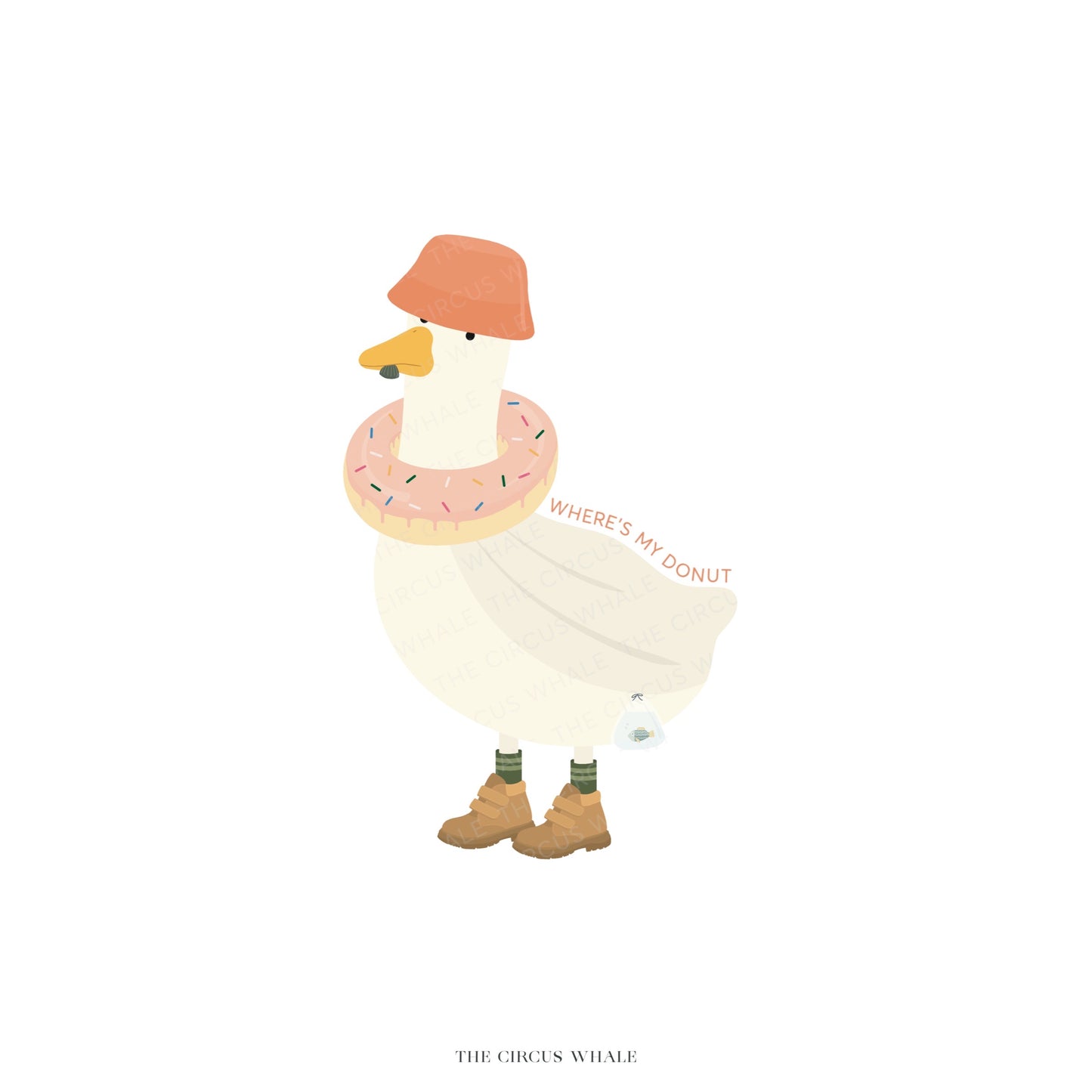 Duck Art Print