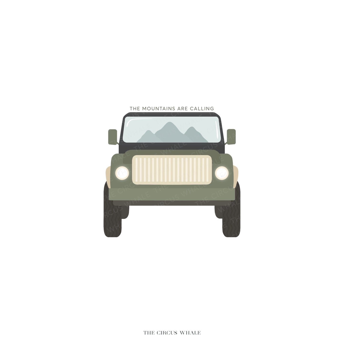 Jeep Art Print