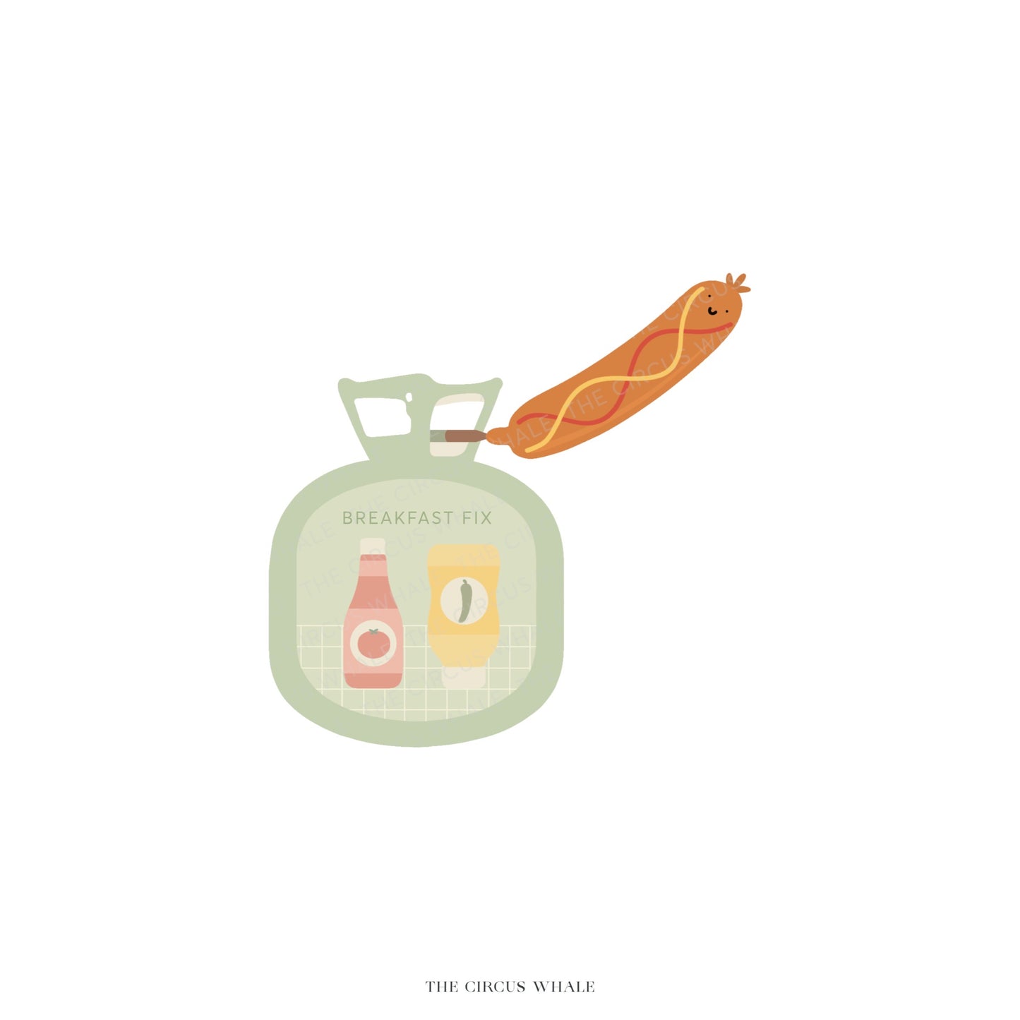 Sausage Art Print