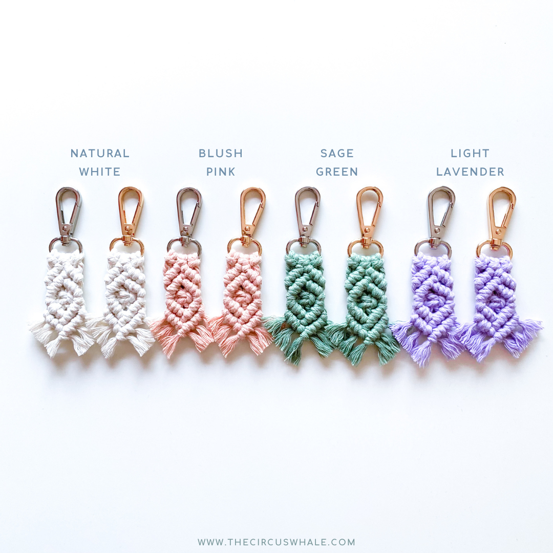 Customizable Mini Boho Keychain