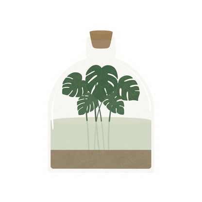 Water Plant Sticker