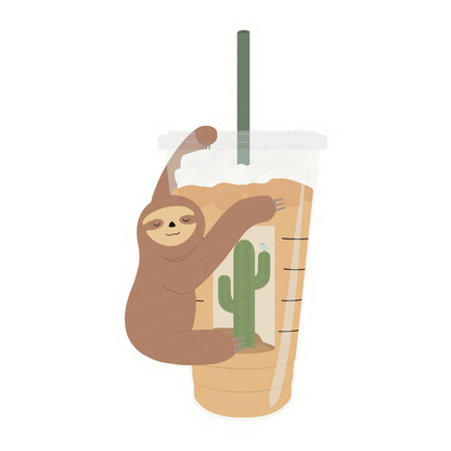 Sloth Sticker