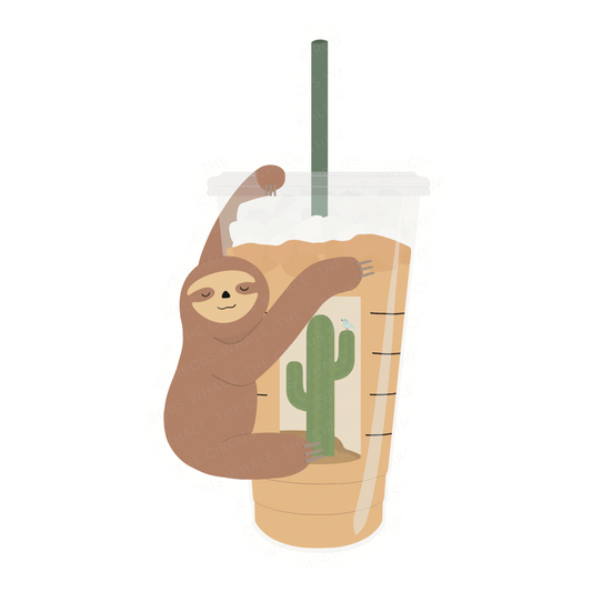 Sloth Sticker