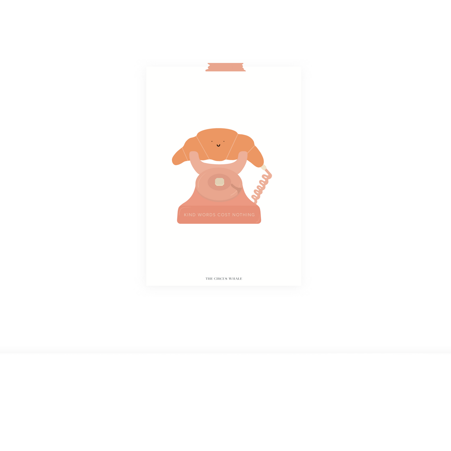 Croissant Art Print