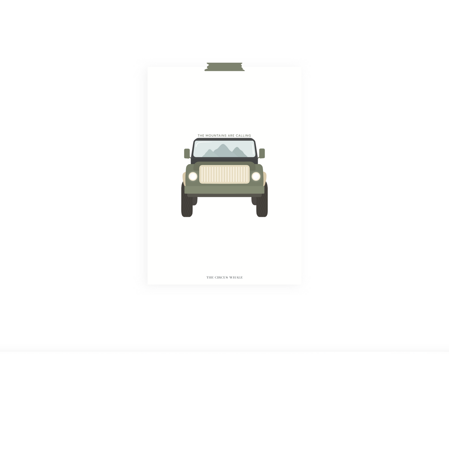 Jeep Art Print