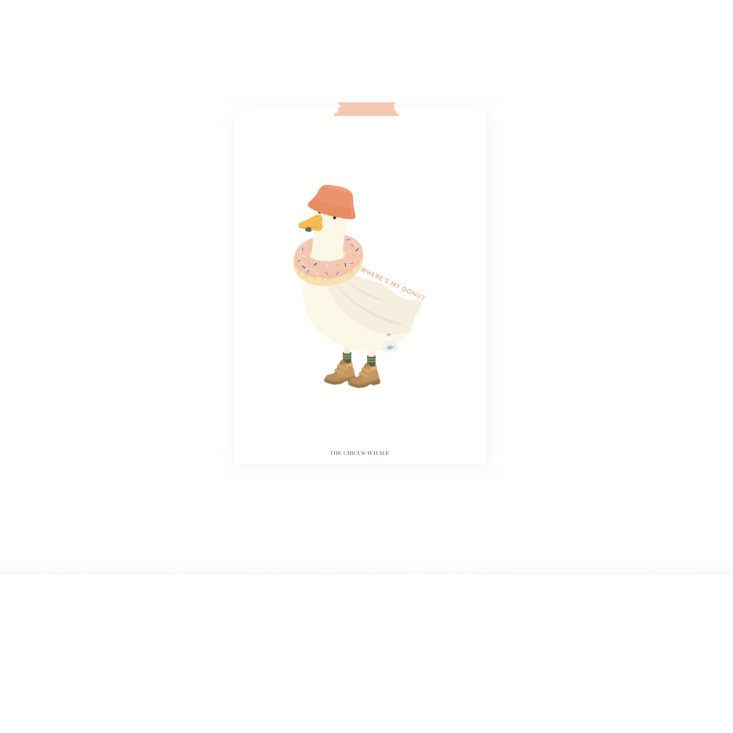 Duck Art Print