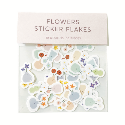 Flowers Sticker Flakes