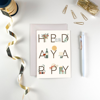 Birthday Picnic Greeting Card