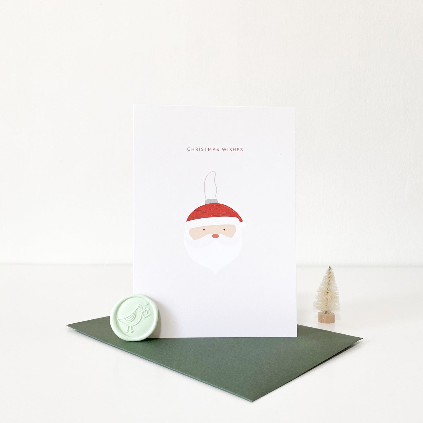 Santa Christmas Greeting Card