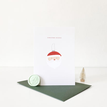 Santa Christmas Greeting Card