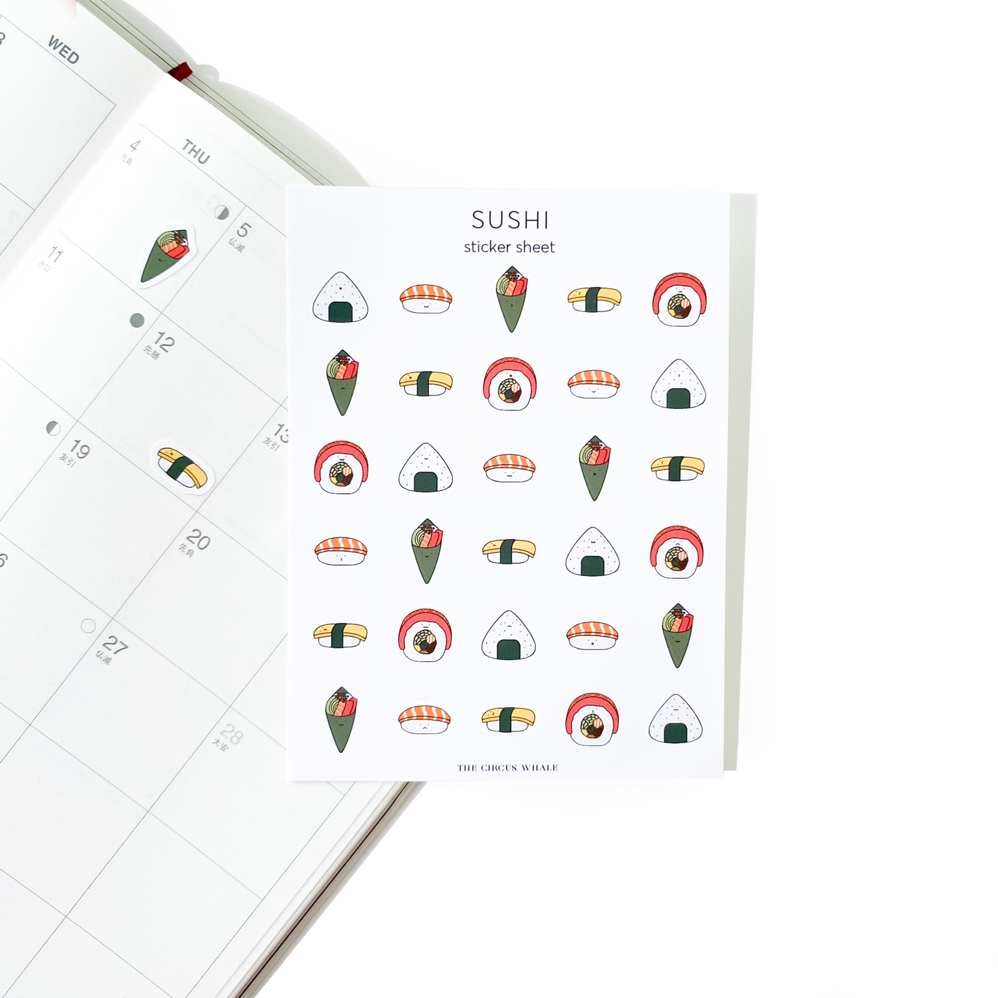 Sushi Sticker Sheet