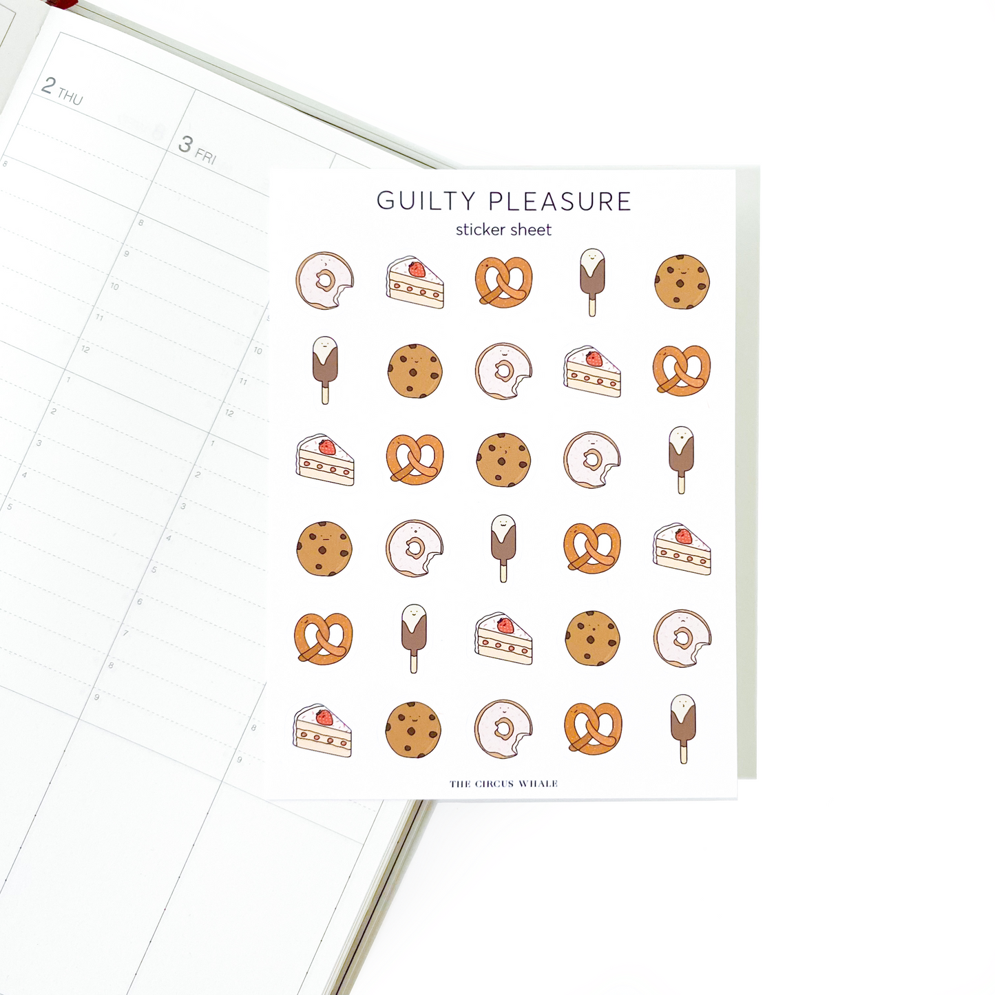 Guilty Pleasure Sticker Sheet