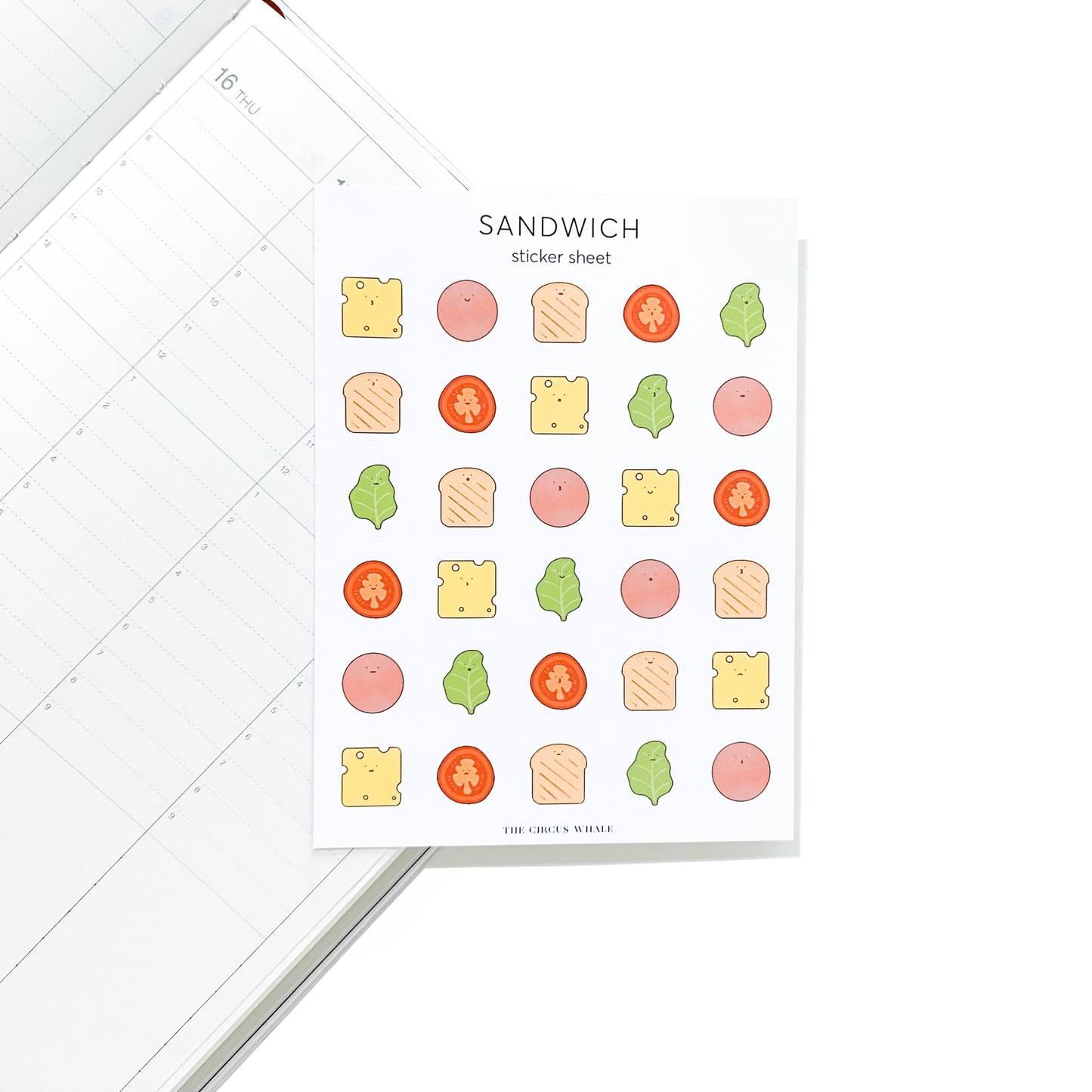 Sandwich Sticker Sheet