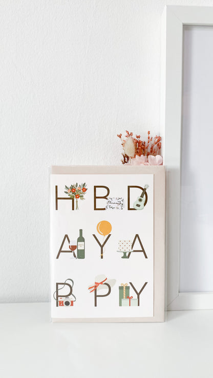 Birthday Picnic Greeting Card