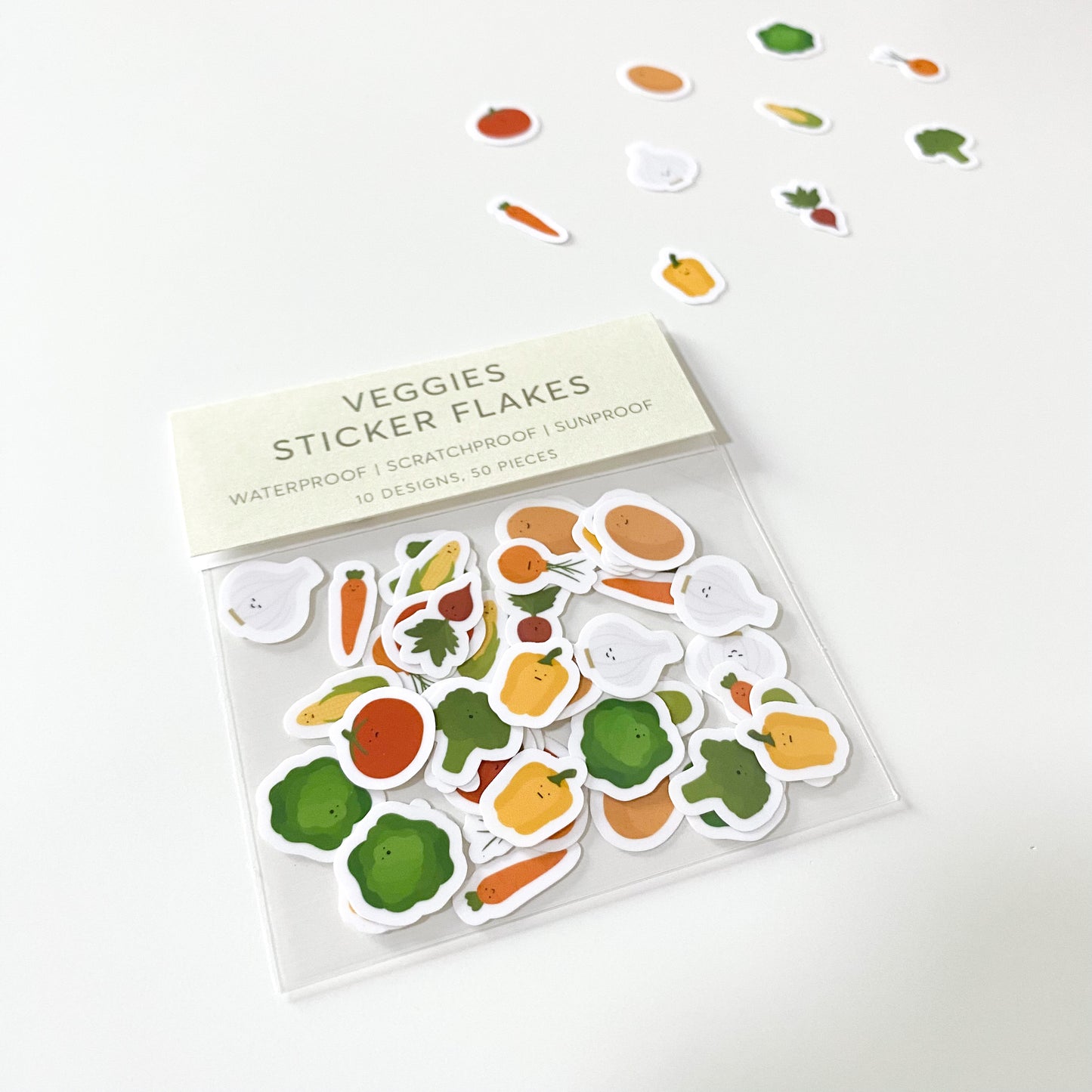 Veggies Sticker Flakes