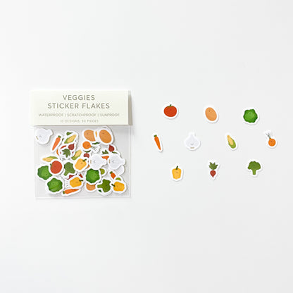 Veggies Sticker Flakes