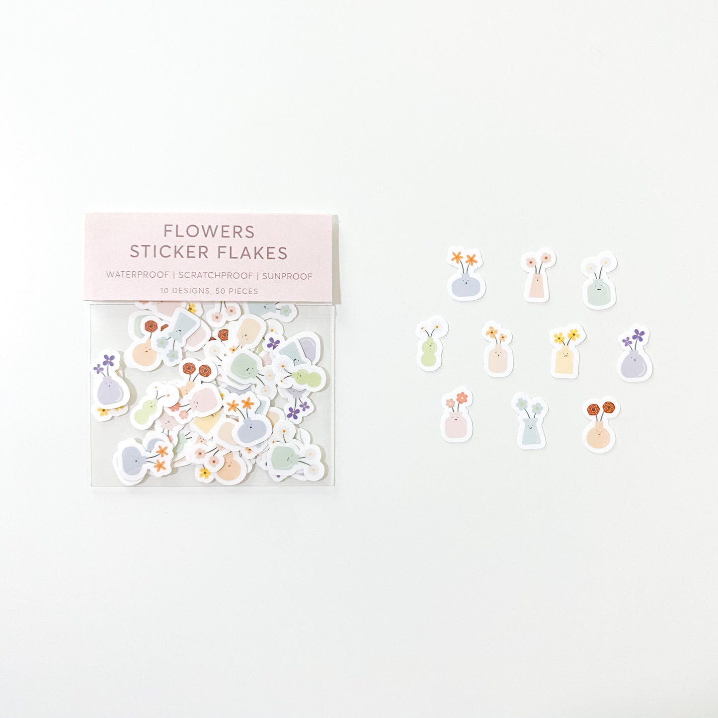 Flowers Sticker Flakes