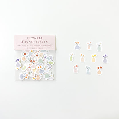 Flowers Sticker Flakes