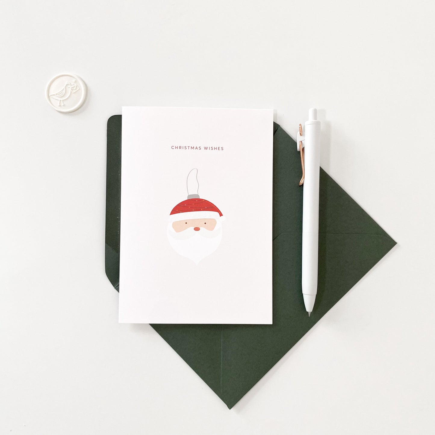 Santa Christmas Greeting Card