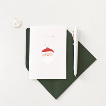 Santa Christmas Greeting Card